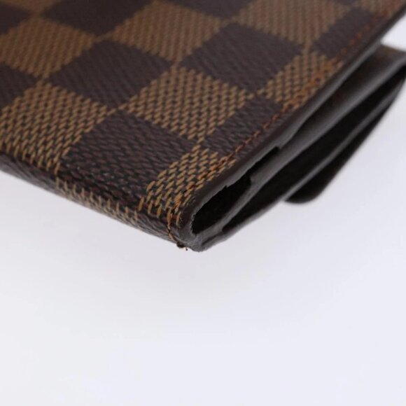 LOUIS VUITTON Damier Ebene Ludlow Coin Purse N62925 LV Auth 134884 - Picture 4 of 16